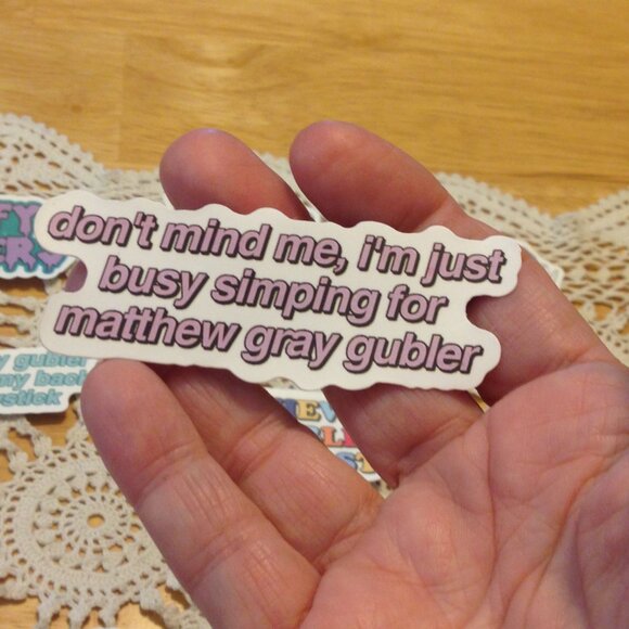 Gublernation sticker set, cellphone stickers, hydroflask stickers - Picture 4 of 6